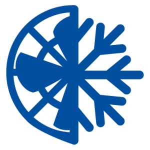 Fairhope HVAC fan snowflake logo favicon